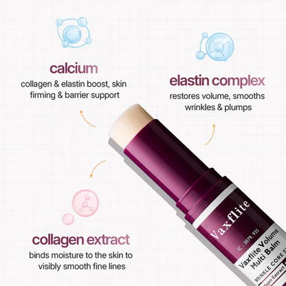 Vaxflite Calcium Multi Balm 💫 Anti-Aging & Firming Korean Skincare Stick🔥