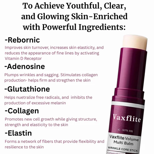 Vaxflite Calcium Multi Balm 💫 Anti-Aging & Firming Korean Skincare Stick🔥